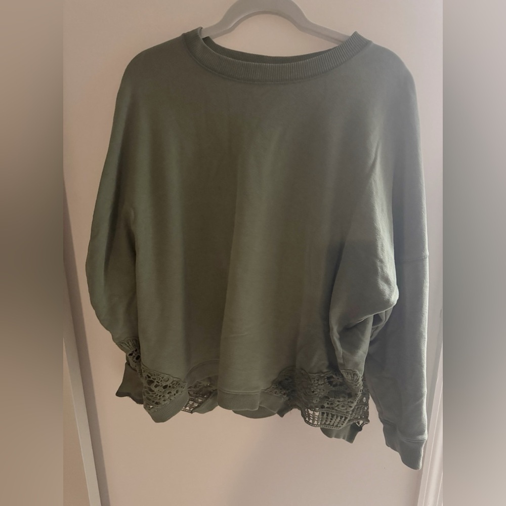 Aerie eyelet Sweater